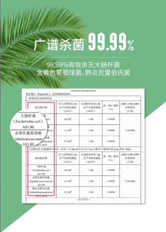 國內(nèi)外雙認證 | 萬磊首款電商專供的生物基涂料，抗菌抗病毒還祛甲醛！